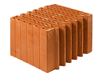 теплоэффективне щелевые керамические блоки Кайман