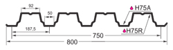 Профнастил Grand Line Н75