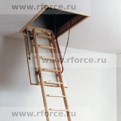 Лестница чердачная FAKRO LWK 60х120х300 см