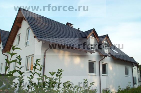 Керамическая черепица Erlus REFORMPFANNE XXL ангоб antrazit