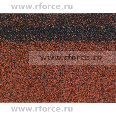 Коньково-карнизная черепица (12х0,3/20х0,25) микс красный