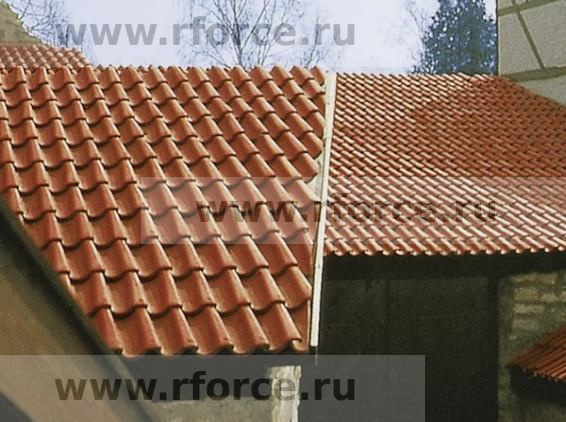 Керамическая черепица Erlus Frankischer Rinnenziegel naturrot