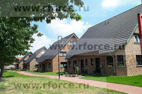 Керамическая черепица Erlus GROSSFALZ XXL ангоб antrazit