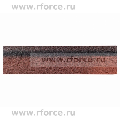 Коньково-карнизная черепица (12х0,3/20х0,25) экстра красный