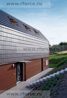 Керамическая черепица CREATON Domino ангоб Nuance weinrot