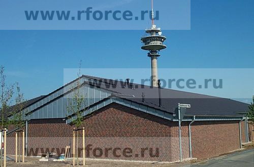 Керамическая черепица Erlus GROSSFALZ XXL ангоб antrazit