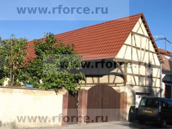 Керамическая черепица Erlus REFORMPFANNE XXL ангоб rot