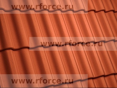 Цементно-песчаная черепица KRIASTAK PROTECTA Антрацит