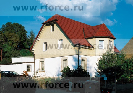 Керамическая черепица CREATON Rustico ангоб Nuance dunkelbraun