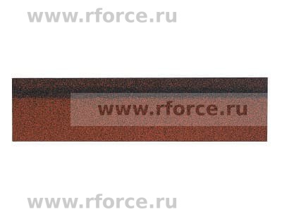 Коньково-карнизная черепица (12х0,3/20х0,25) микс красный