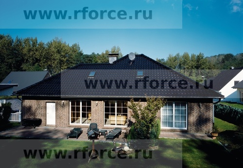 Керамическая черепица CREATON Futura глазурь Noblesse antik geflammt