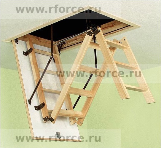 Лестница чердачная  FAKRO LWS 60x120х300