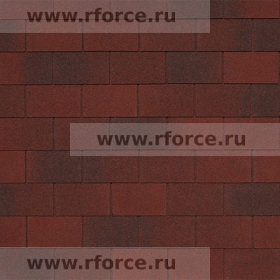 Гибкая черепица TEGOLA COMFORT Capri rosso 401