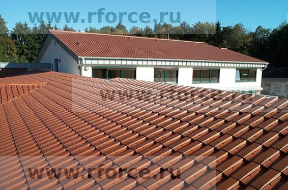 Керамическая черепица Erlus KARAT naturrot