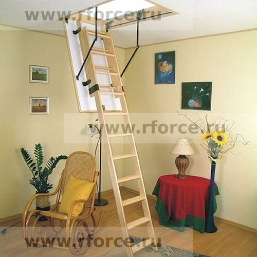 Лестница чердачная раздвижная FAKRO LDK короб 70x120