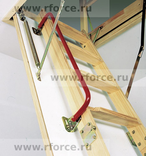 Лестница чердачная FAKRO LWK 55х120х280 см