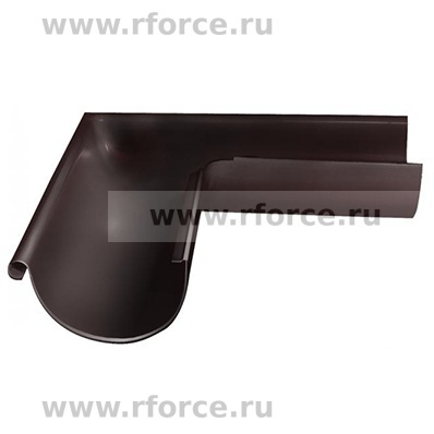 Угол желоба внешний 90 град. RAL 8017 коричневый