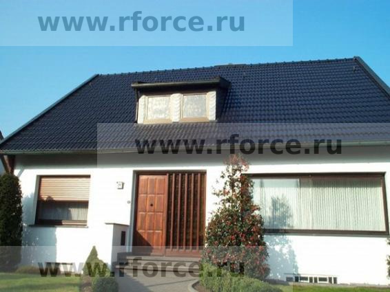 Керамическая черепица Erlus FORMA "высокий" ангоб kobaltblau