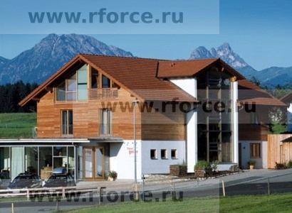 Керамическая черепица CREATON Eleganz naturrot