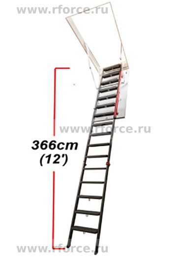 Лестница чердачная FAKRO LMP 70x144х366