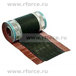аэроэлемент конька/хребта G-VENT 0.3 х 5м, тёмно-красный