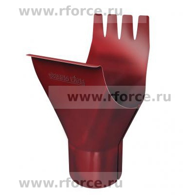 Воронка желоба RAL 3011 красно-коричневый