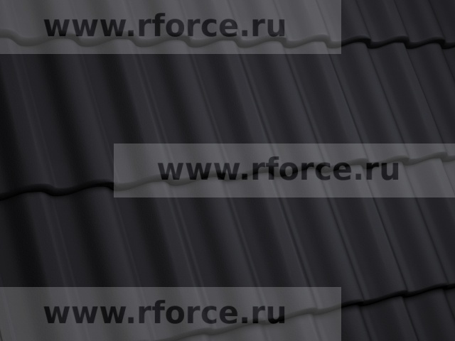 Цементно-песчаная черепица KRIASTAK CLASSIC Черный