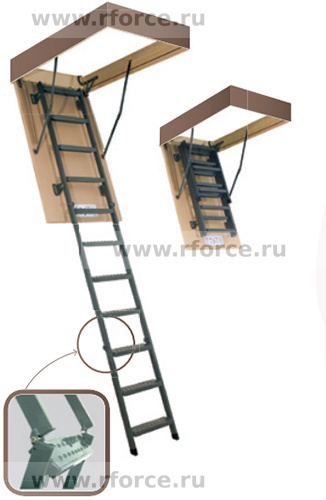 Лестница чердачная FAKRO LMS 60x120х280