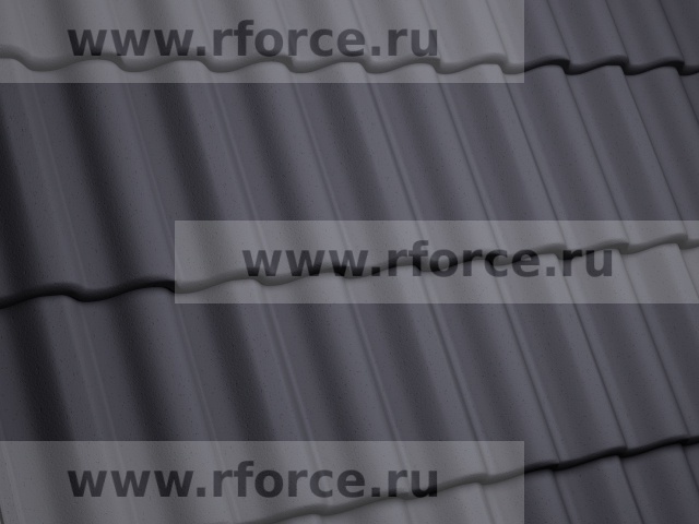 Цементно-песчаная черепица KRIASTAK CLASSIC Графит