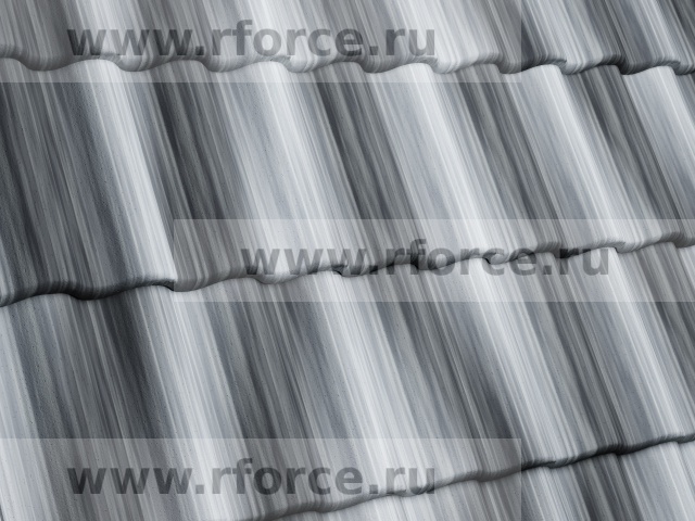 Цементно-песчаная черепица KRIASTAK CLASSIC Антик серый