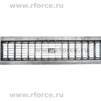 Решетка водоприемная Basic стальная оцинкованная (ячеистая) 1000х136х3